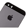 Original Back Panel Comfortable for iPhone 5S (Silver Gray)