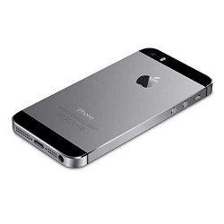 Original Back Panel Comfortable for iPhone 5S (Silver Gray)