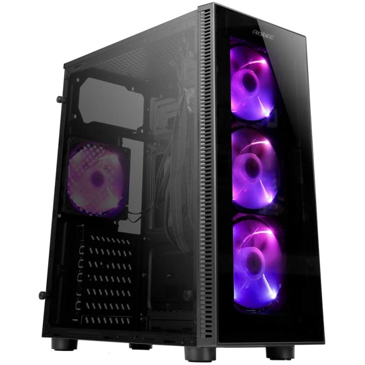 Antec NX210 Mid Tower Supports ATX-Micro-ATX/ITX Computer Cabinet with 4 x 120mm Antec NX210 Mid Tower Supports ATX-Micro-ATX/ITX Computer Cabinet with 4 x 120mm