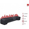 iBall Musi Bar High Power Compact Soundbar with Multiple Playback Options | FM Radio | Micro SD Card Slot & Built in Mic (Black)