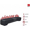 iBall Musi Bar High Power Compact Soundbar with Multiple Playback Options | FM Radio | Micro SD Card Slot & Built in Mic (Black)