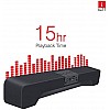 iBall Musi Bar High Power Compact Soundbar with Multiple Playback Options | FM Radio | Micro SD Card Slot & Built in Mic (Black)