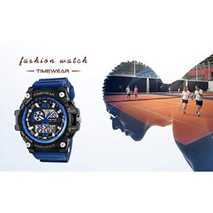 Timewear Military Series Analog Digital Silicone Strap Watch for Men Timewear Military Series Analog Digital Silicone Strap Watch for Men