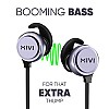 Mivi ThunderBeats Bluetooth Earphones Wireless with Mic, HD Sound, Powerful Bass