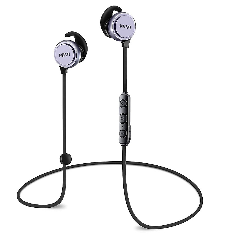 Mivi ThunderBeats Bluetooth Earphones Wireless with Mic, HD Sound, Powerful Bass