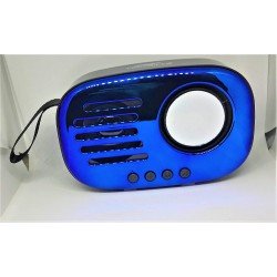 Terabyte Big Bass Portable Wireless Bluetooth Speaker TB-A801 Yodel Blue