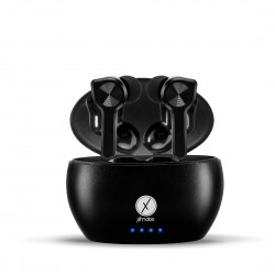 Xmate Buzz in-Ear Touch Control True Wireless Bluetooth Headphones (TWS) with Mic - (Black)