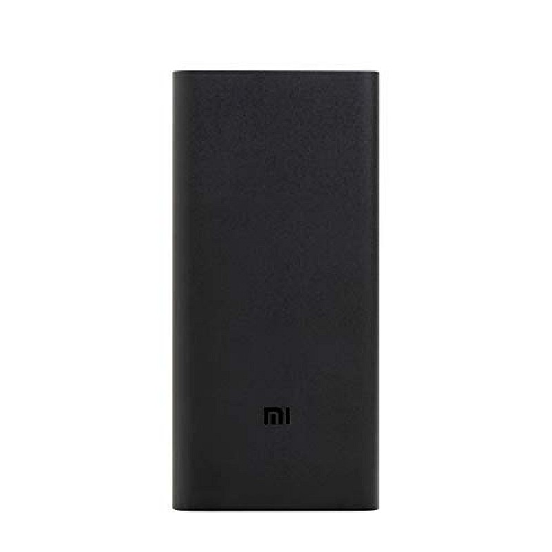 Mi 20000mAH Li-Polymer Power Bank 2i (Black) with 18W Fast Charging