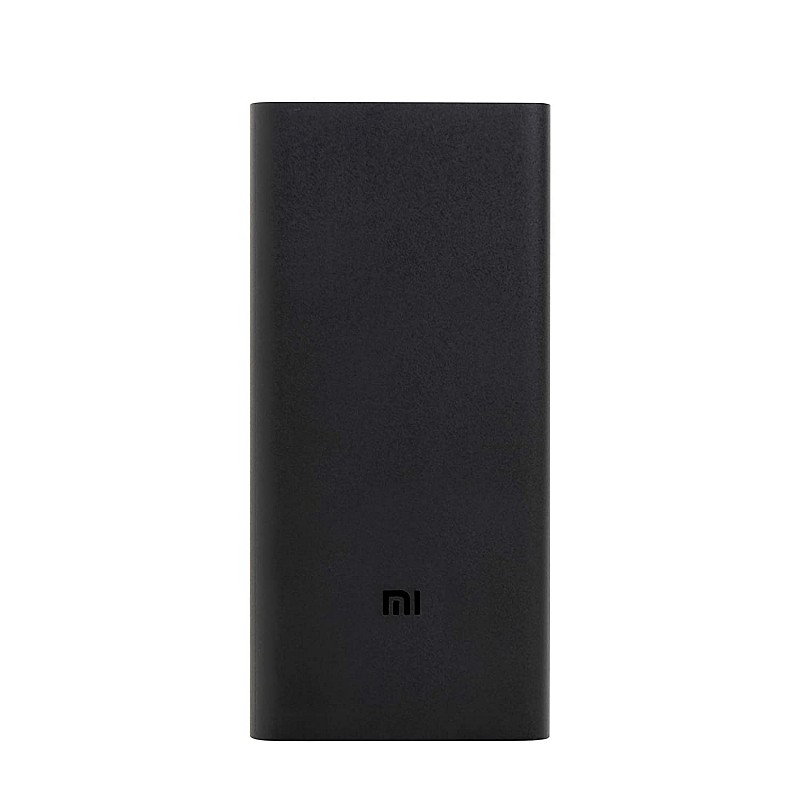 Mi 20000mAH Li-Polymer Power Bank 2i (Black) with 18W Fast Charging