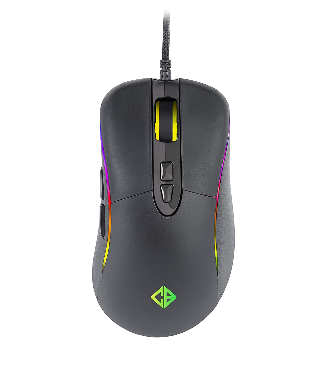 Cosmic Byte Equinox Alpha 5000DPI 7 Button Gaming Mouse, Pixart