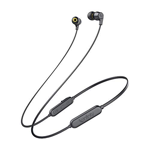 Infinity Glide 100 Wireless in-Ear Dual EQ Deep Bass IPX5 Sweatproof Headphones with Mic (Charcoal Black) Infinity Glide 100 Wireless in-Ear Dual EQ Deep Bass IPX5 Sweatproof Headphones with Mic (Charcoal Black)