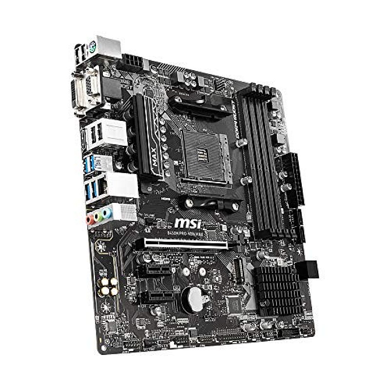 MSI B450M PRO-VDH MAX Gaming Motherboard AMD RYZEN 3000 Desktop Gaming MOtherboard