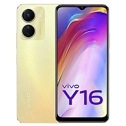 vivo Y16 (Drizzling Gold, 3GB RAM, 64GB Storage) Refurbished