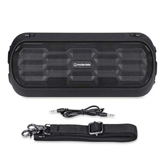 Modernista Sound-Might 14 W Portable Bluetooth Outdoor Party Speaker | Multi-Features - USB, Aux, Micro SD and FM with Up to 4 Hours Playtime