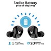 Bass Evolution Stark Bluetooth 5.0 Deep Bass True Wireless Earbuds Black