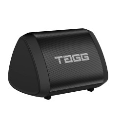 TAGG Sonic Angle Mini IPX7 Water Proof Wireless Portable Bluetooth Speaker with Microphone (Black)