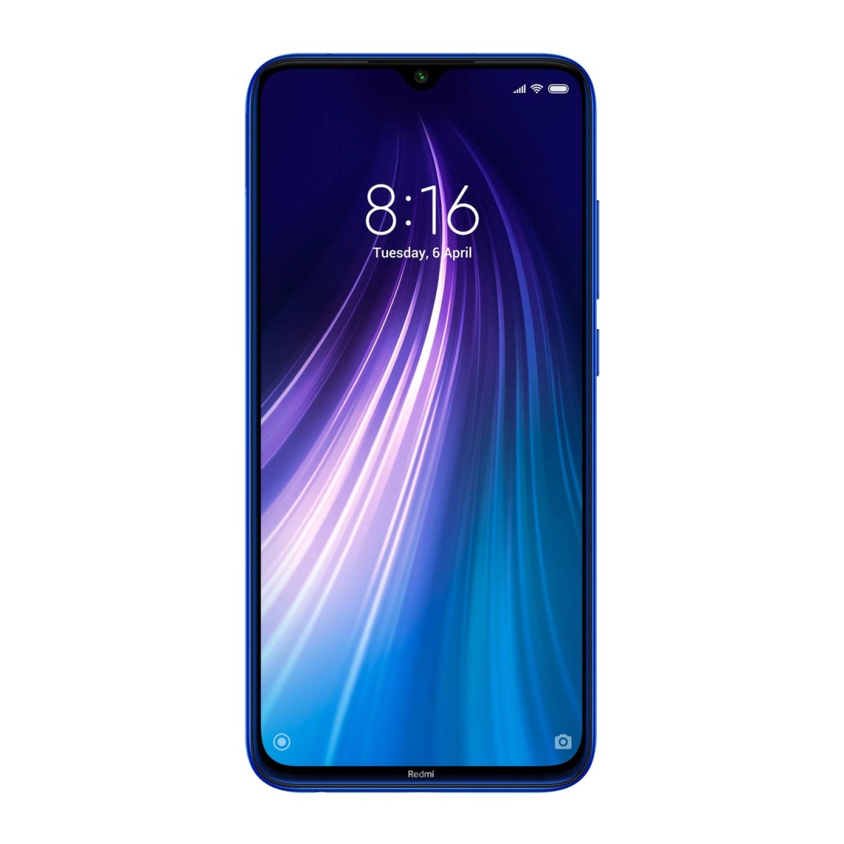 Redmi Note 8 Neptune Blue, 6GB RAM 128GB Storage refurbished