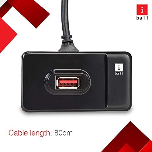 iBall Piano 430 4 Port USB Hub (Black) iBall Piano 430 4 Port USB Hub (Black)