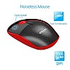 Portronics Key2-A Combo of Multimedia Wireless Keyboard and Mouse Black and Red