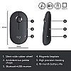 Logitech Pebble M350  Silent Buttons  Wireless Optical Mouse with Bluetooth Graphite (Grey)