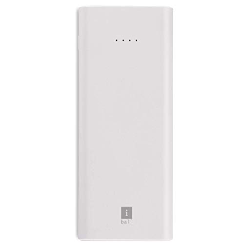 iBall 10000mAh Li-Polymer Slim Design Smart Charge Powerbank – LPS 10000 (White) refurbished iBall 10000mAh Li-Polymer Slim Design Smart Charge Powerbank – LPS 10000 (White) refurbished