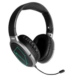 Zebronics Zeb-Envy Bluetooth Headphone with 33hrs Playback time, 3 Led Modes and Detachable Mic