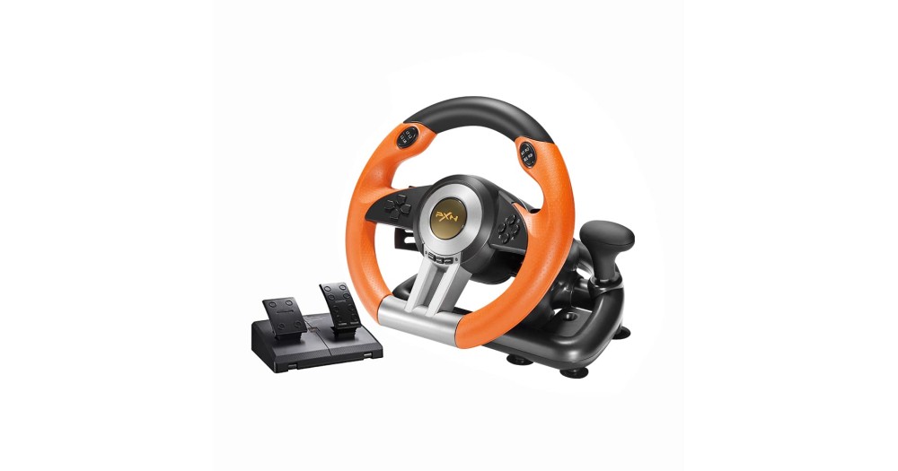 Pxn Pc Racing V3Ii 180 Degree Universal Usb Car Sim Race Steering Wheel ...