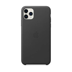 Apple Leather Case (for iPhone 11 Pro Max) - Black Apple Leather Case (for iPhone 11 Pro Max) - Black