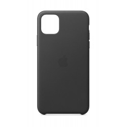 Apple Leather Case (for iPhone 11 Pro Max) - Black