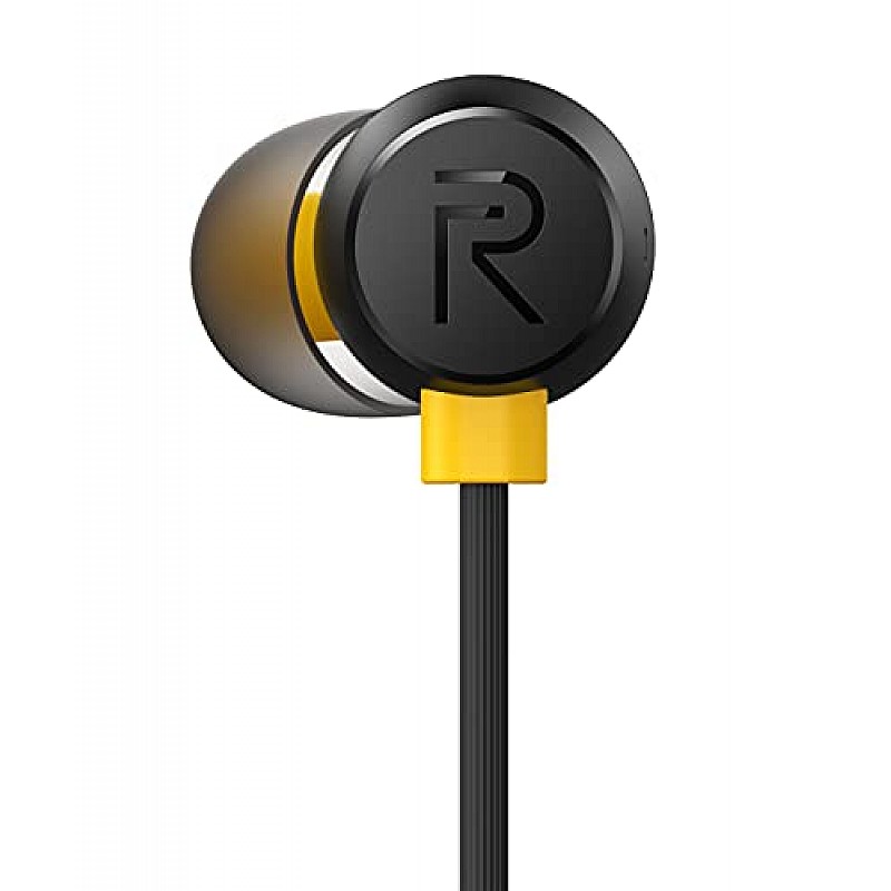 realme RMA155 Buds 2 Wired in Ear Earphones with Mic (Black)