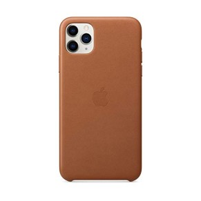 Apple Leather Case (for iPhone 11 Pro Max) - Saddle Brown Apple Leather Case (for iPhone 11 Pro Max) - Saddle Brown