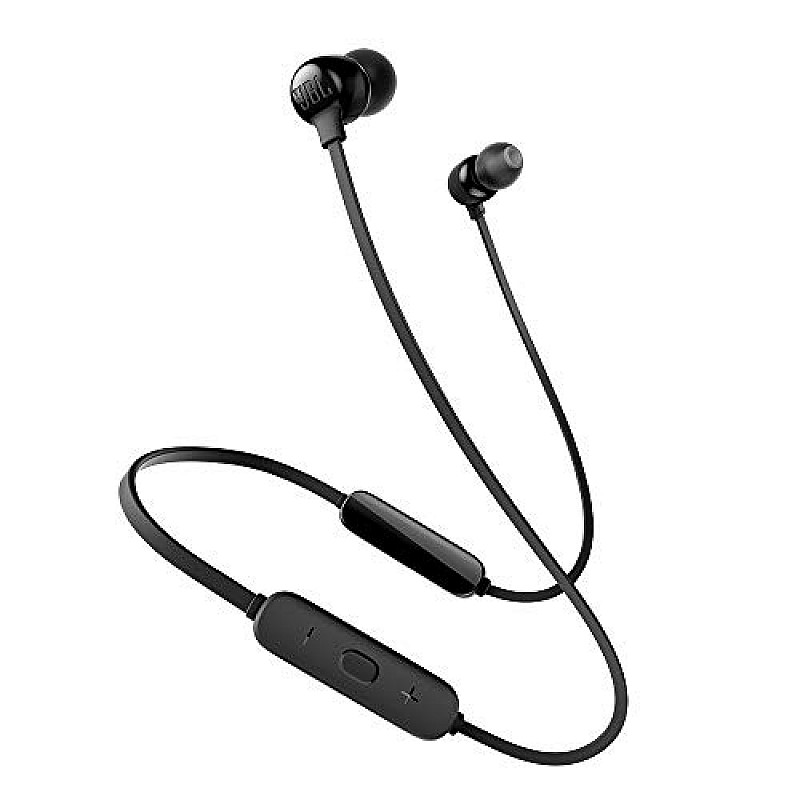 JBL Tune 115BT in-Ear Wireless Headphones with Deep Bass (Black) 