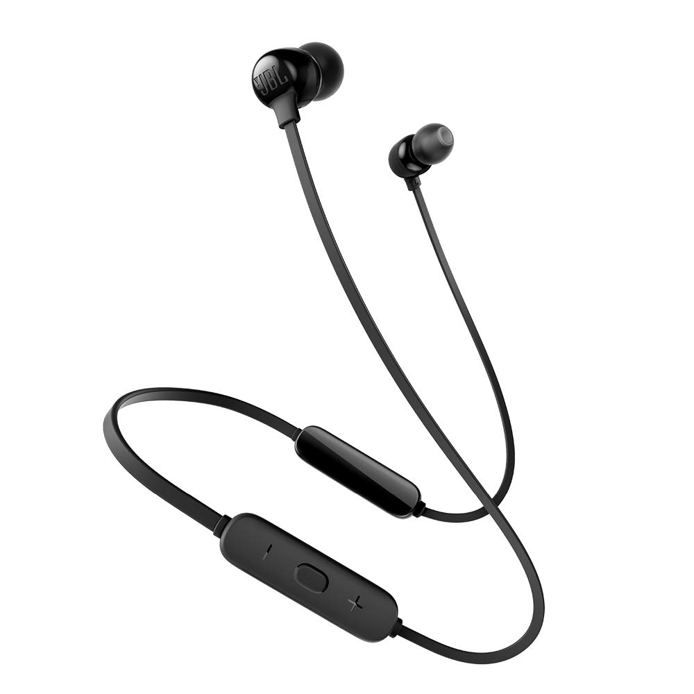 JBL Tune 115BT in-Ear Wireless Headphones with Deep Bass (Black)