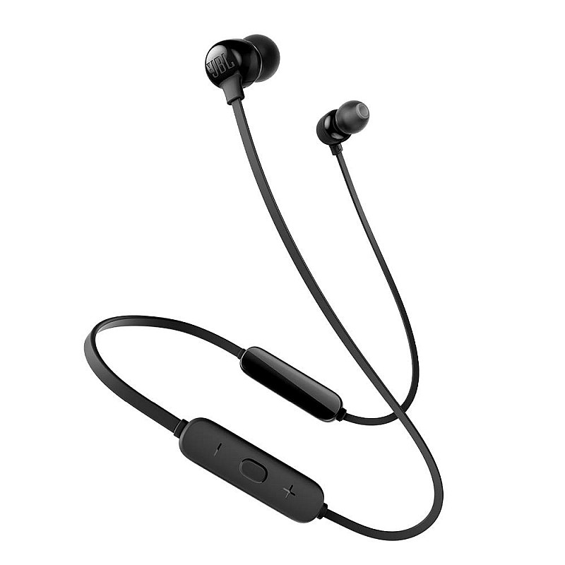 JBL Tune 115BT in-Ear Wireless Headphones with Deep Bass (Black) 