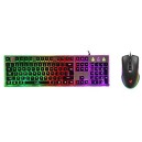 Redgear G-20 Gaming Keyboard and Mouse Combo with RGB Backlit Keyboard and 4800 dpi RGB Mouse
