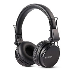 AGARO - 33327 Fusion On-Ear Bluetooth Headphones with Mic Black