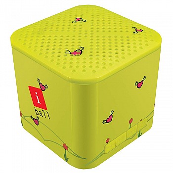 iBall Musi Kids - Wireless Mini Bluetooth Speakers for Kids (Fluorescent Yellow) 