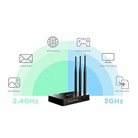 D-Link DIR-806IN - AC750 Dual Band Wireless Router Multiple Operating Modes Router Black