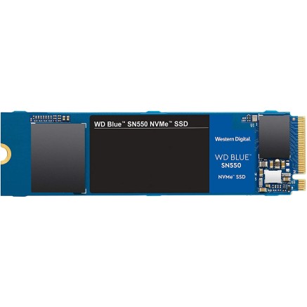 Western Digital WD SN550 250GB NVMe Internal SSD - 2400MB/s R, 950MB/s W, (WDS250G2B0C, Blue) Western Digital WD SN550 250GB NVMe Internal SSD - 2400MB/s R, 950MB/s W, (WDS250G2B0C, Blue)