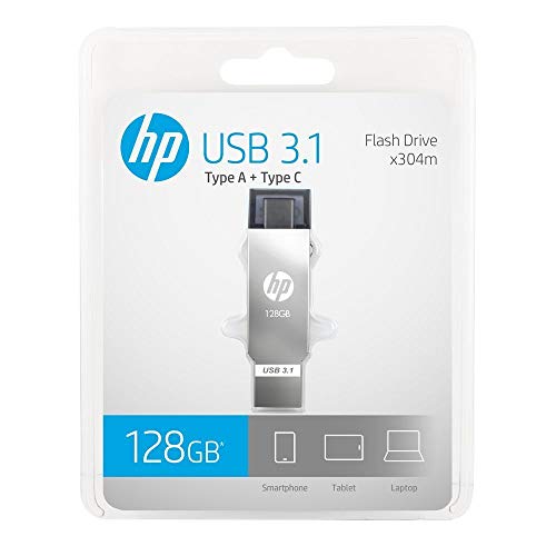 HP Type C OTG Flash Drive 128GB HP X304M HP Type C OTG Flash Drive 128GB HP X304M