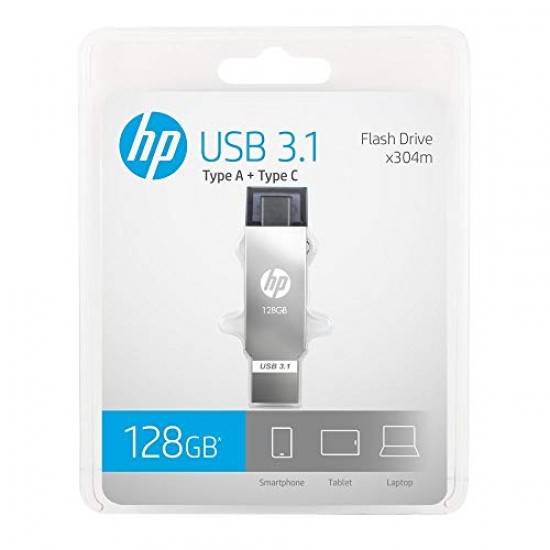HP Type C OTG Flash Drive 128GB HP X304M