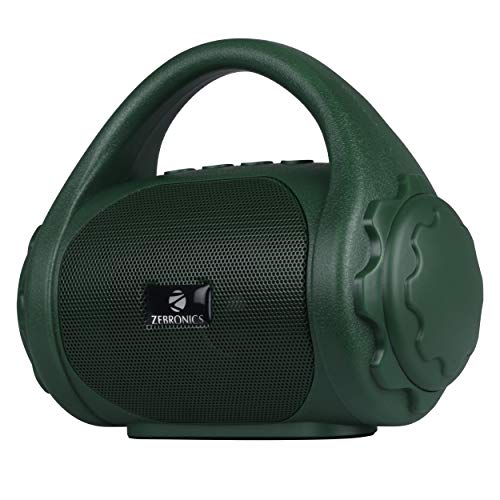 Zebronics ZEB-COUNTY Wireless Bluetooth Portable Speaker With Supporting Green Zebronics ZEB-COUNTY Wireless Bluetooth Portable Speaker With Supporting Green