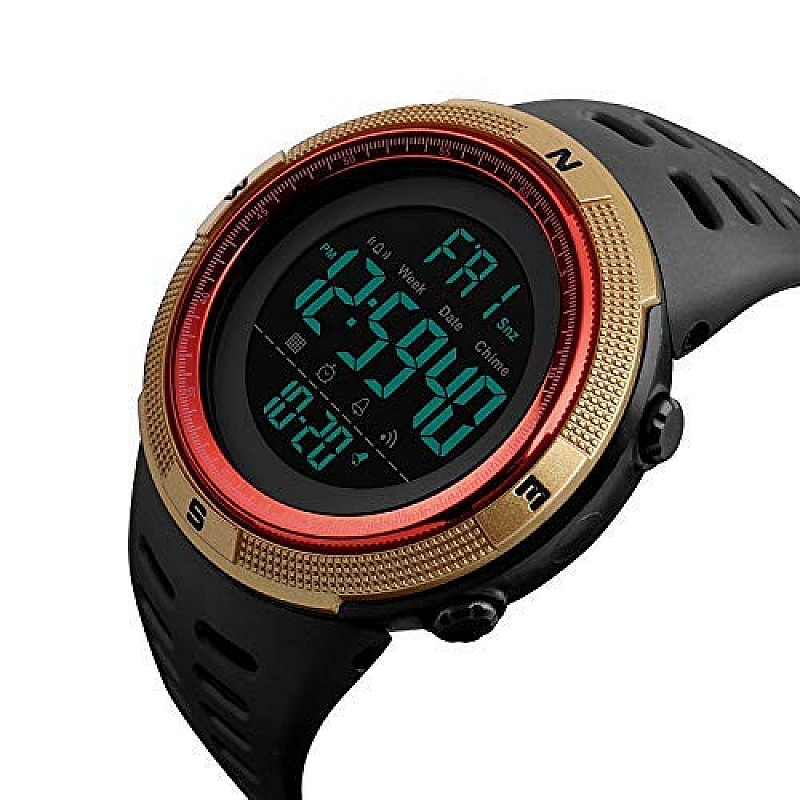 SKMEI Sports Digital Dial Men's Watch with Water Resistant