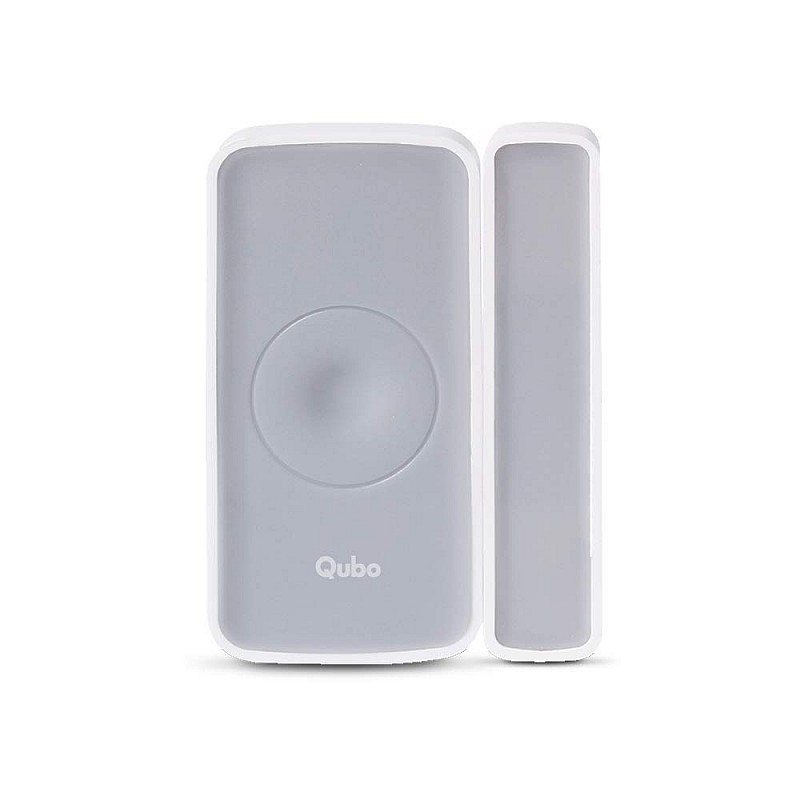 Qubo Wireless Smart Door/Window Sensor Camera, White  -