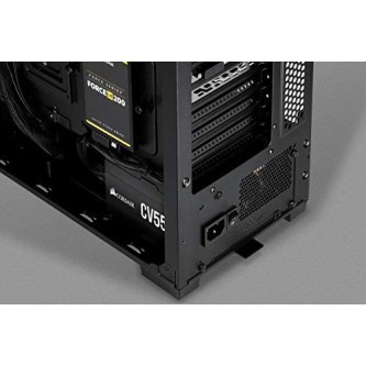 Corsair CV550, CV Series, 80 Plus Bronze Certified, 550 Watt Non-Modular Power Supply - Black Corsair CV550, CV Series, 80 Plus Bronze Certified, 550 Watt Non-Modular Power Supply - Black