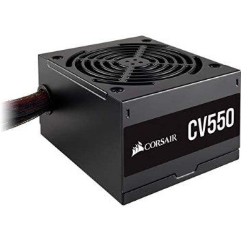 Corsair CV550, CV Series, 80 Plus Bronze Certified, 550 Watt Non-Modular Power Supply - Black Corsair CV550, CV Series, 80 Plus Bronze Certified, 550 Watt Non-Modular Power Supply - Black