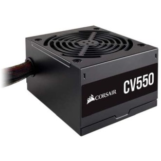 Corsair CV550, CV Series, 80 Plus Bronze Certified, 550 Watt Non-Modular Power Supply - Black Corsair CV550, CV Series, 80 Plus Bronze Certified, 550 Watt Non-Modular Power Supply - Black