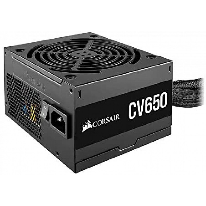 Corsair CV550, CV Series, 80 Plus Bronze Certified, 550 Watt Non-Modular Power Supply - Black