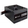 Corsair CV550, CV Series, 80 Plus Bronze Certified, 550 Watt Non-Modular Power Supply - Black