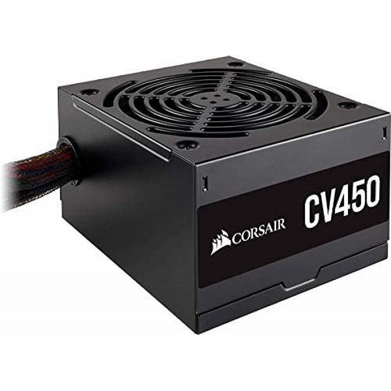 Corsair CV550, CV Series, 80 Plus Bronze Certified, 550 Watt Non-Modular Power Supply - Black